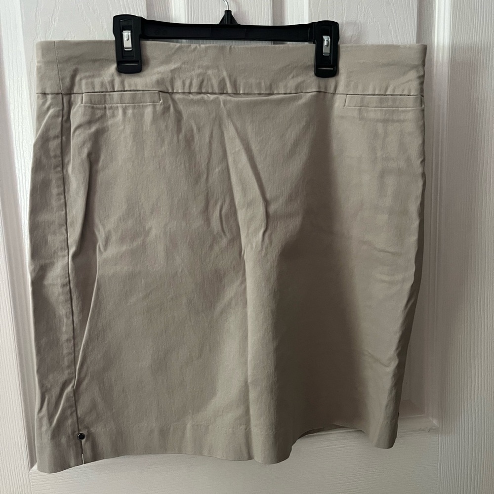 Briggs New York Light Tan Skirt